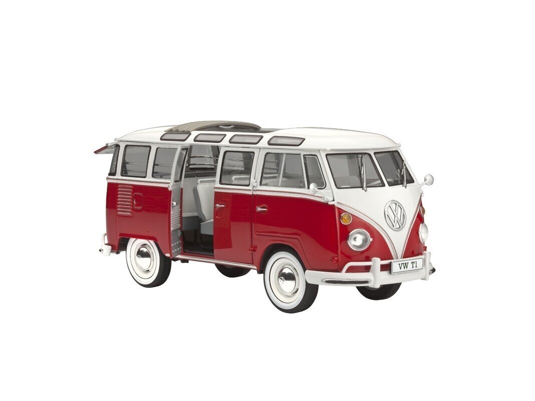 Revell - VW T1 Samba Bus Model Set, 1/24, 67399 цена и информация | Konstruktori | 220.lv