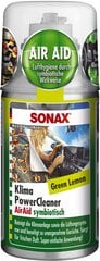 SONAX Car A/C Cleaner Green Lemon, A/C tīrītājs ar Zaļa citrona smaržu, 100ml cena un informācija | Auto gaisa atsvaidzinātāji | 220.lv