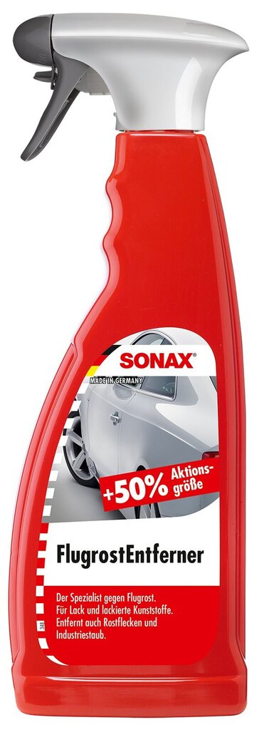 SONAX Fallout Cleaner, Rūsas daļiņu noņēmējs, 750ml цена и информация | Auto ķīmija | 220.lv