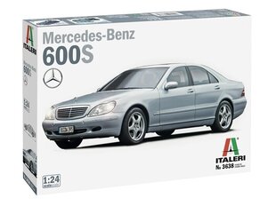 Italeri - Mercedes Benz 600S, 1/24, 3638 cena un informācija | Konstruktori | 220.lv