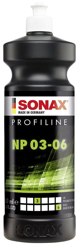 SONAX PROFILINE NP 03-06, Pulēšanas pasta, 1L цена и информация | Auto ķīmija | 220.lv