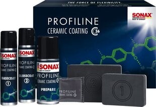 Sonax ProfiLine Защитное покрытие CeramicCoating CC36 (Керамика, набор) цена и информация | Автохимия | 220.lv