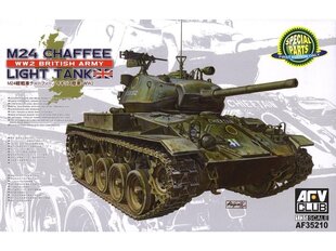 Конструктор AFV Club - M24 Chaffee Light Tank WW2, версия британской армии, 1/35, 35210 цена и информация | Конструкторы и кубики | 220.lv