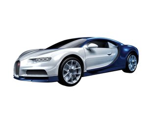 Сборная пластиковая модель Airfix - QUICK BUILD Bugatti Chiron, J6044 цена и информация | Конструкторы и кубики | 220.lv