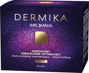 Nakts sejas krēms Dermika Insomnia 50-60+, 50 ml cena un informācija | Sejas krēmi | 220.lv