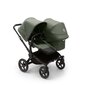 Bugaboo Donkey 5 Mono universālie rati, Black/Forest Green-Forest Green cena un informācija | Bērnu rati | 220.lv