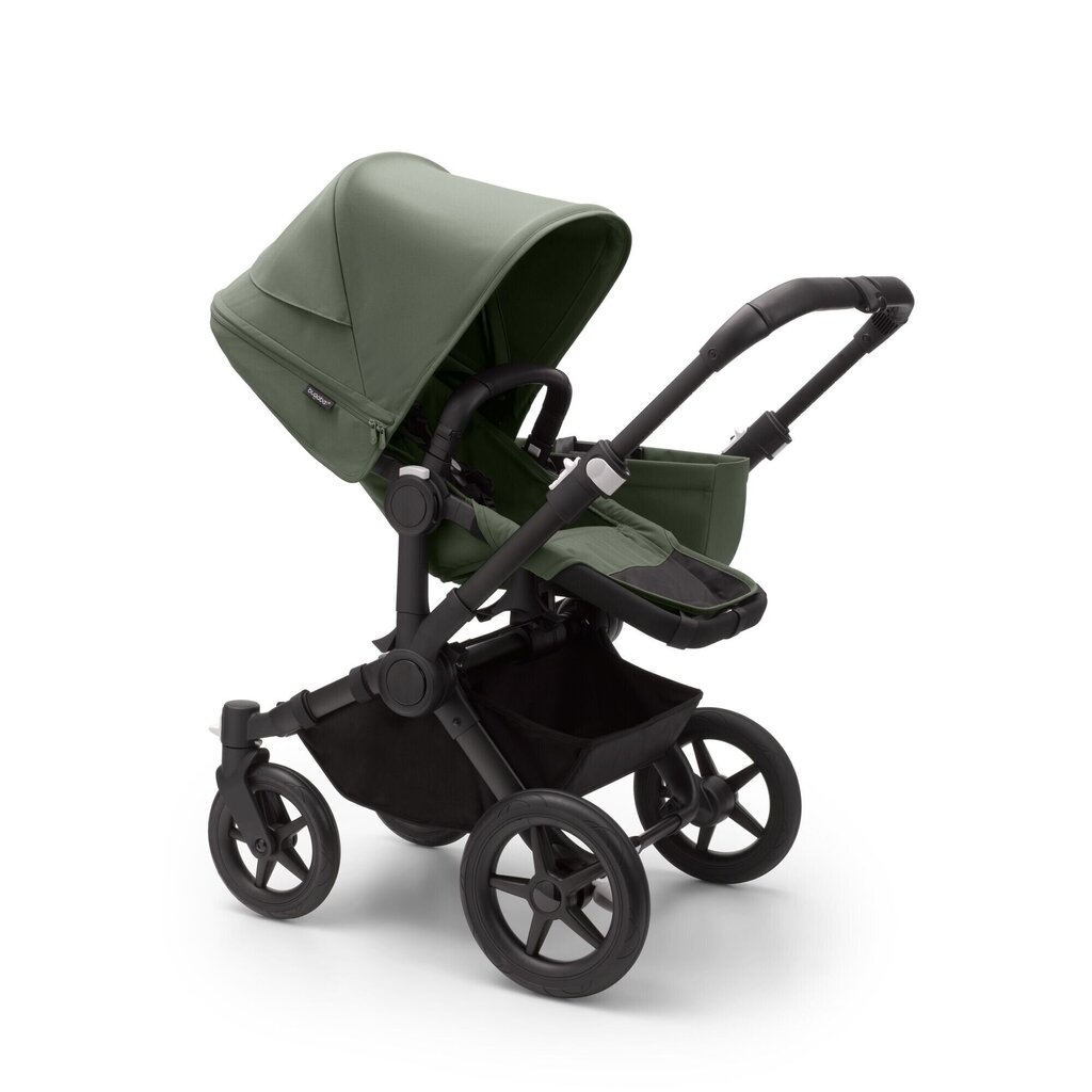 Bugaboo Donkey 5 Mono universālie rati, Black/Forest Green-Forest Green cena un informācija | Bērnu rati | 220.lv