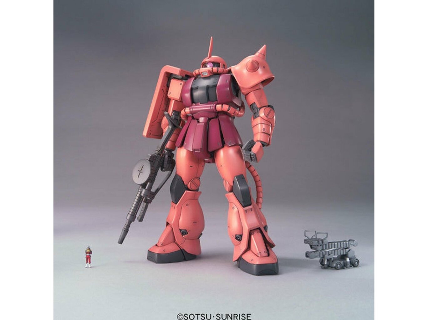 Bandai - MG MS-06S Char`s Zaku II Ver.2.0, 1/100, 61581 cena un informācija | Konstruktori | 220.lv