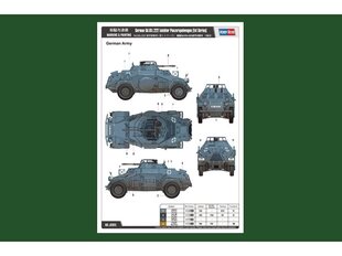 Hobbyboss - German Sd.Kfz.222 Leichter Panzerspähwagen (1st Series), 1/35, 83815 cena un informācija | Konstruktori | 220.lv
