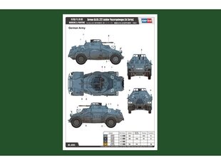 Конструктор Hobbyboss - German Sd.Kfz.222 Leichter Panzerspähwagen (1st Series), 1/35, 83815 цена и информация | Kонструкторы | 220.lv