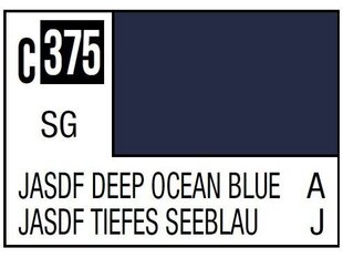 Mr.Hobby - Mr.Color C-375 JASDF Deep Ocean Blue, 10ml cena un informācija | Modelēšanas un zīmēšanas piederumi | 220.lv