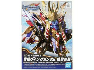 Bandai - SDW Heroes Cao Cao Wing Gundam Isei Style, 61784 cena un informācija | Konstruktori | 220.lv