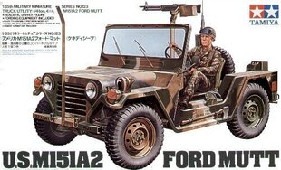 Tamiya - US M151A2 Ford Mutt, 1/35, 35123 cena un informācija | Konstruktori | 220.lv