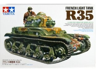 Конструктор Tamiya - French Light Tank R35, 1/35, 35373 цена и информация | Конструкторы и кубики | 220.lv