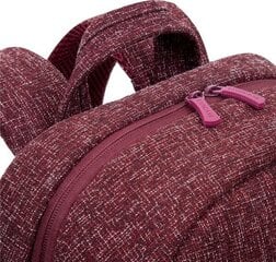 Mugursoma RivaCase 7923 burgundy red Laptop backpack 13.3" cena un informācija | Somas portatīvajiem datoriem | 220.lv