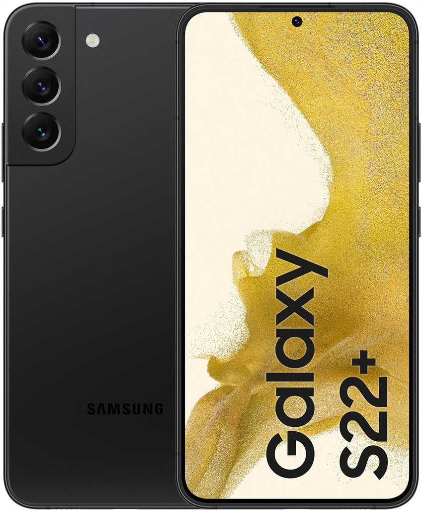 Samsung Galaxy S22 Plus, 256 GB, Dual SIM, Phantom Black cena un informācija | Mobilie telefoni | 220.lv