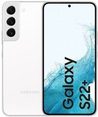 Samsung Galaxy S22 Plus, 256 GB, Dual SIM, Phantom White cena un informācija | Mobilie telefoni | 220.lv