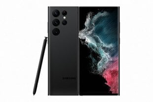 Samsung Galaxy S22 Ultra 5G 8/128GB Black SM-S908BZKD cena un informācija | Mobilie telefoni | 220.lv
