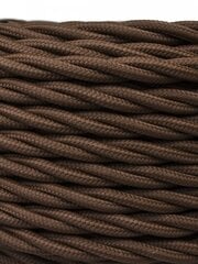 Instalācijas tekstila kabelis Electraline 4347220, 20 m cena un informācija | Auduma vadi un spaiļu bloki | 220.lv