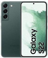 Samsung Galaxy S22 5G 8/256GB Green SM-S901BZGGEUE cena un informācija | Mobilie telefoni | 220.lv
