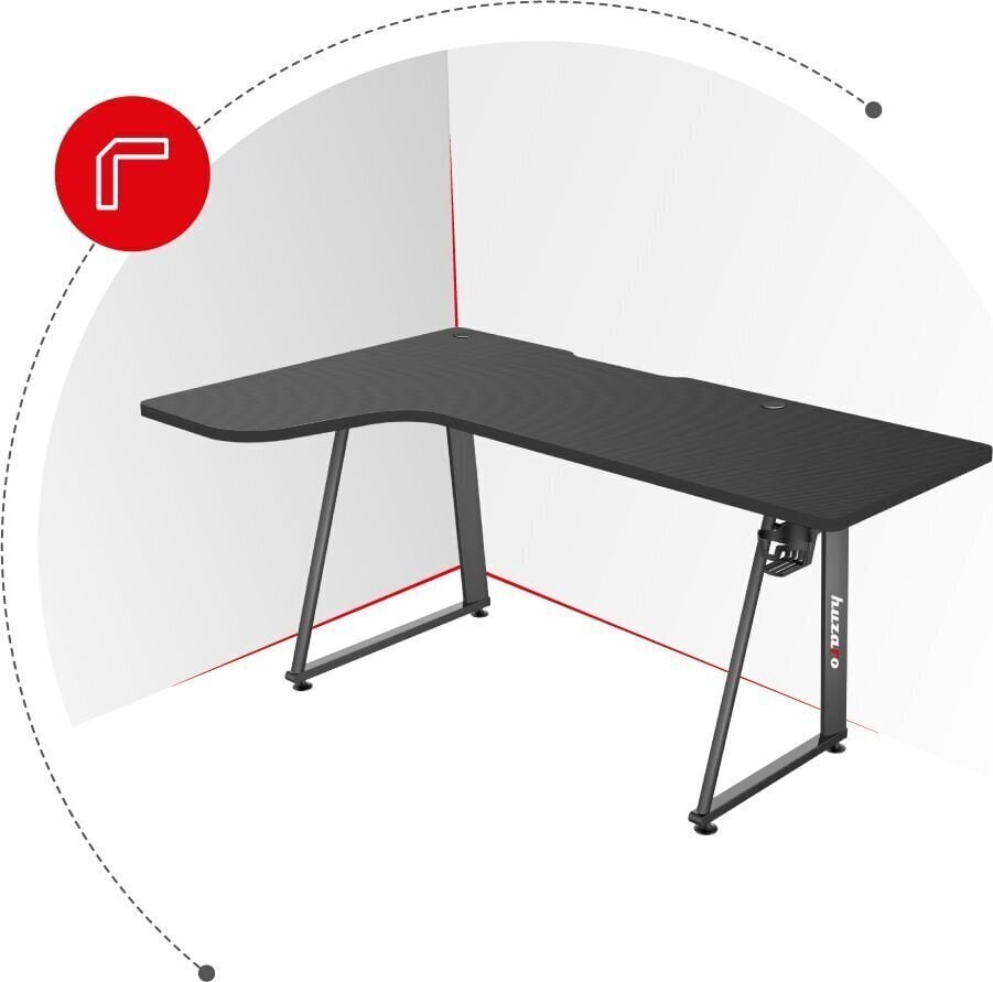 HUZARO HERO 7.7 spēļu galds цена и информация | Datorgaldi, rakstāmgaldi, biroja galdi | 220.lv