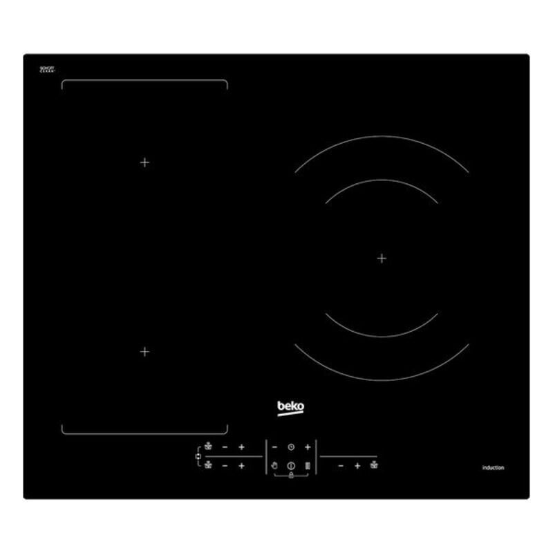 Indukcijas Plīts BEKO HII63201FMT 60 cm (3 Ēdienu gatavošanas zonas) цена и информация | Plīts virsmas | 220.lv