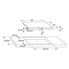 Hisense I6337C cena un informācija | Plīts virsmas | 220.lv