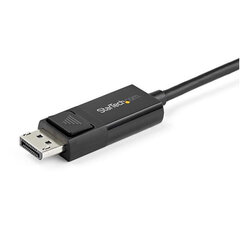 StarTech, USB C/DisplayPort, 1m cena un informācija | Kabeļi un vadi | 220.lv