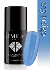 Hibrīda nagu laka Semilac, 013 Indigo, 7 ml цена и информация | Лаки для ногтей, укрепители | 220.lv