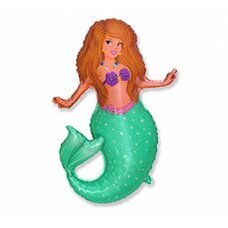 Воздушный шар Pretty Mermaid цена и информация | Шарики | 220.lv