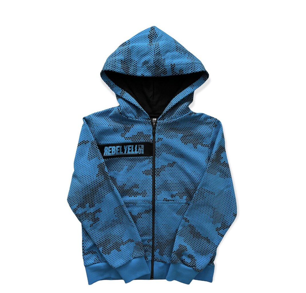 Baika jaka ar kapuci, zila cena un informācija | Zēnu jakas, džemperi, žaketes, vestes | 220.lv