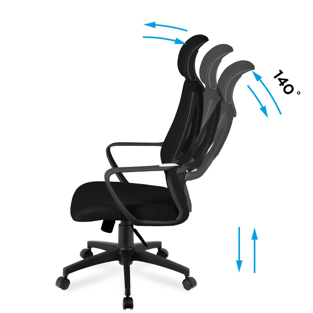 Biroja krēsls Mark Adler Manager 2.8 Black cena un informācija | Biroja krēsli | 220.lv