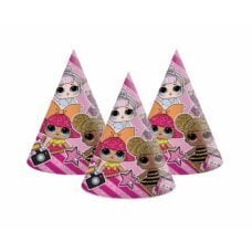 Svētku cepures LOL Glitterati, 6 gab cena un informācija | Svētku dekorācijas | 220.lv