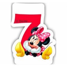 Candle Disney Minnie kafejnīca 7 цена и информация | Шарики | 220.lv