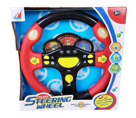 Интерактивный игрушечный руль со звуками и подсветкой цена и информация | Развивающие игрушки | 220.lv