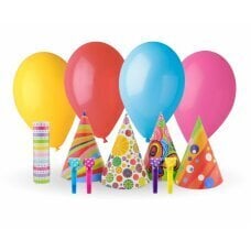 Набор шапочек на день рождения с воздушными шарами цена и информация | Шары | 220.lv