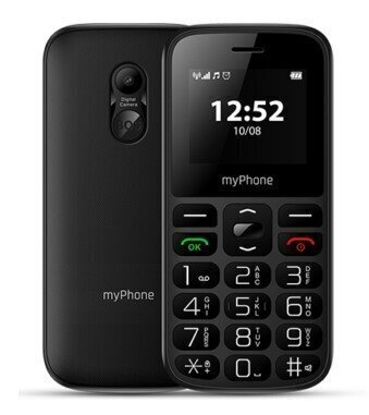 myPhone HaloA, Black цена и информация | Mobilie telefoni | 220.lv