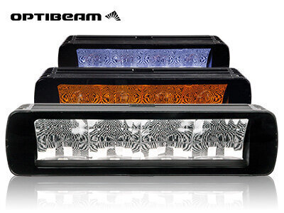 Tālās gaismas Optibeam Savage 12 ar stāvgaismu 45W 9-36V Ref.40 4000lm R112 R10 цена и информация | Automašīnu spoguļi, restes, lukturi | 220.lv