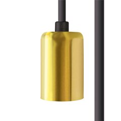 Nowodvorski Lighting gaismekļa vads Cameleon E27 Black/Brass 8665 cena un informācija | Piekaramās lampas | 220.lv