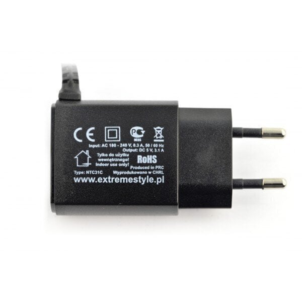 Barošanas avots USB-C, 5V, 3.1A cena un informācija | Lādētāji un adapteri | 220.lv