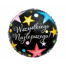 Folija balons Daudz laimes dzimšanas dienā, 18 cena un informācija | Baloni | 220.lv