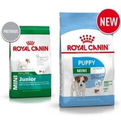 Royal Canin Mini Junior 8 kg cena un informācija | Sausā barība suņiem | 220.lv