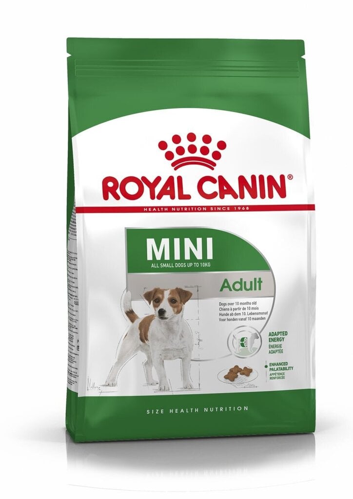 Royal Canin Mini Adult, 8 kg цена и информация | Sausā barība suņiem | 220.lv