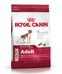 Royal Canin Medium Adult 15 kg cena un informācija | Sausā barība suņiem | 220.lv
