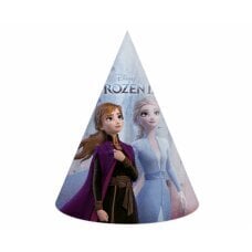 Papīra cepures Frozen 2, 6 gab cena un informācija | Svētku dekorācijas | 220.lv