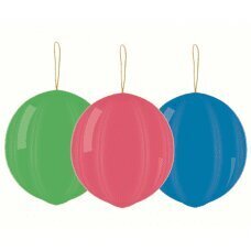 Baloni Premium, bumbiņas forma ar gumiju, 3 gab cena un informācija | Baloni | 220.lv