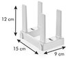 Tescoma FlexiSPACE pannu turētāja piederums, 15 cm cena un informācija | Virtuves piederumi | 220.lv