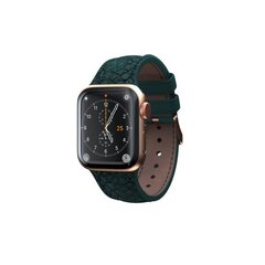Ремешок для часов Njord Jörð для Apple Watch 40/41 мм, темно-зеленый цена и информация | Аксессуары для смарт-часов и браслетов | 220.lv