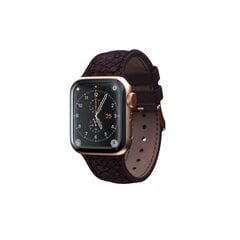 Ремешок для часов Njord Eldur для Apple Watch 44/45 мм (баклажан) цена и информация | Аксессуары для смарт-часов и браслетов | 220.lv