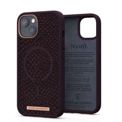 Njord Eldur Case for iPhone 13, Aubergine cena un informācija | Telefonu vāciņi, maciņi | 220.lv